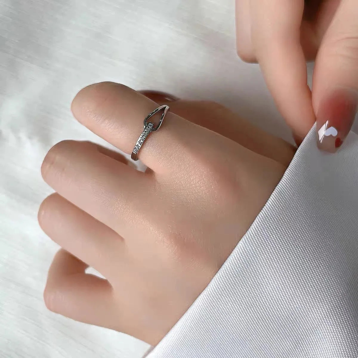 The Vienna Water Drop Ring