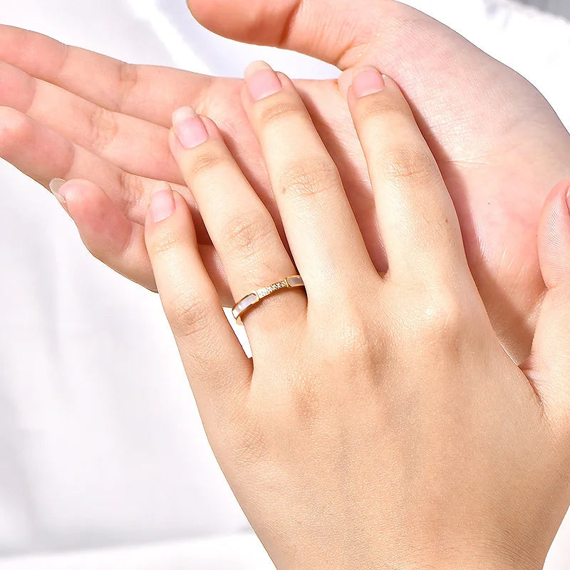 Golden Orbit Ring