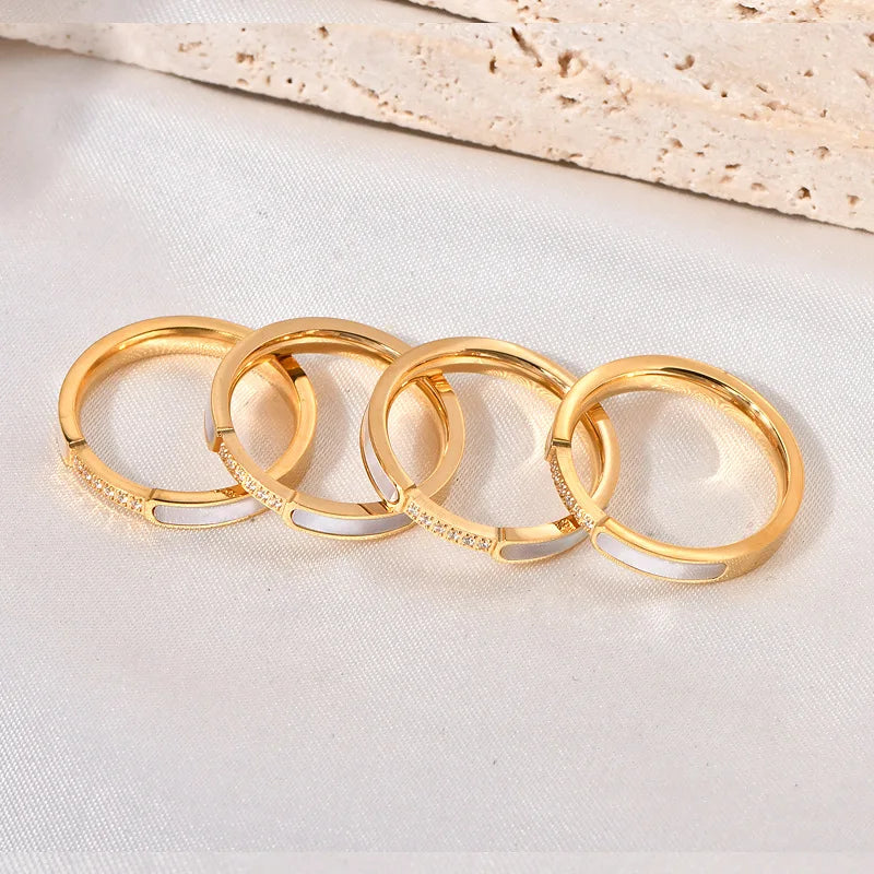 Golden Orbit Ring