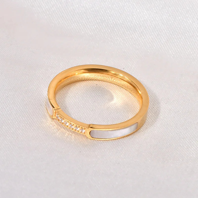 Golden Orbit Ring