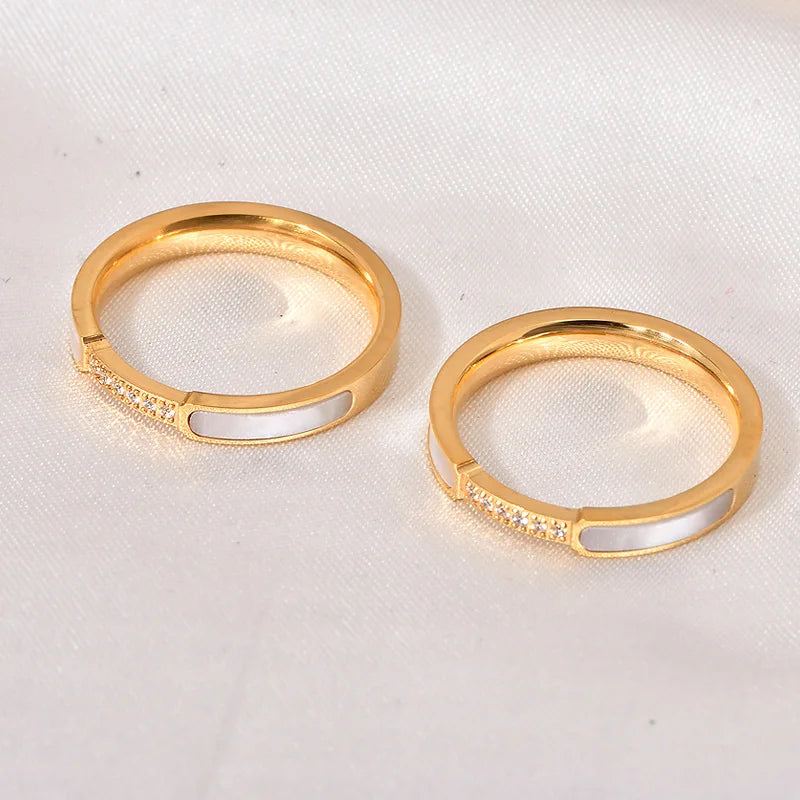 Golden Orbit Ring